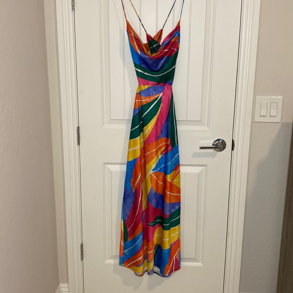 RWTH colorful cutout dress- Petal and Pup